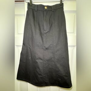 Ruadh the Staffa skirt Chic Black A-Line Women's Skirt